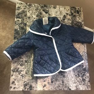 Infant button up coat